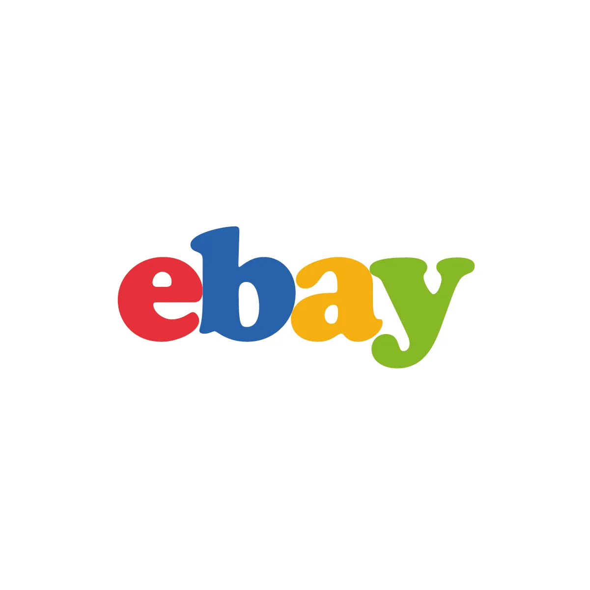 The eBay logo, four Cooper Black letters in red, blue, yellow and green on white.