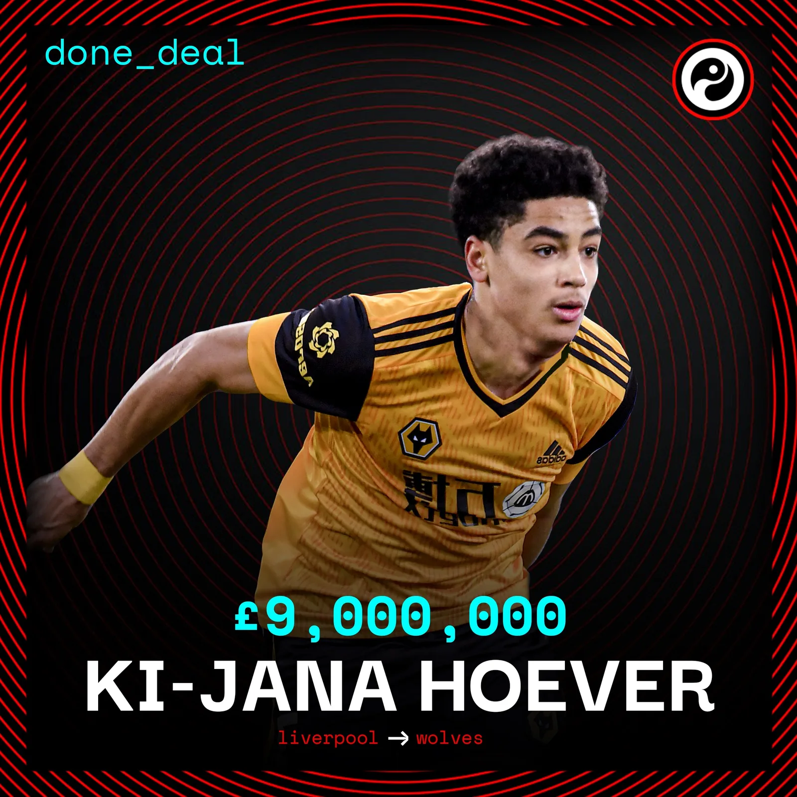 Transfer card for Ki-Jana Hoever